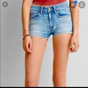 American Eagle Hi-Rise Shortie Super Super Stretch